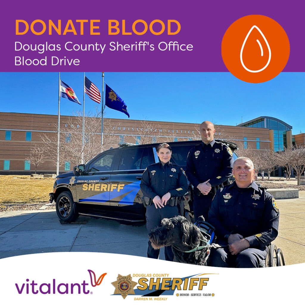 Douglas County Sheriff’s Office, Vitalant Team Up For Community Blood ...