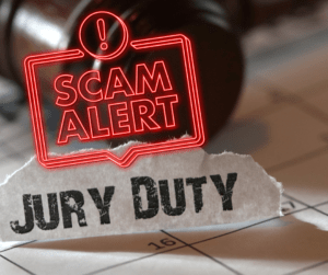jury duty scam alert