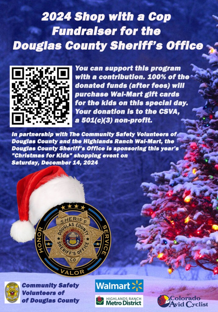 Sheriff Darren Weekly Needs Your Help - Douglas County Sheriff's Office