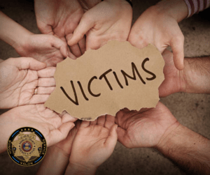 victims with logo